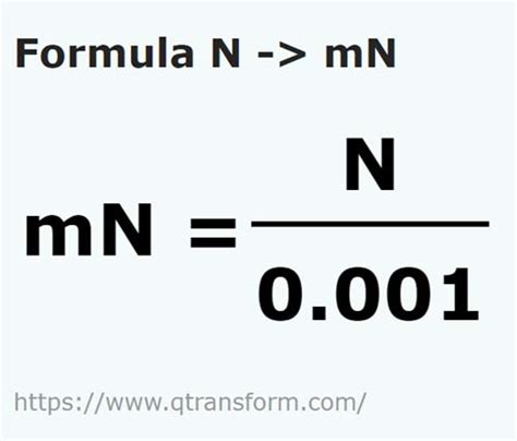 n to mn conversion.